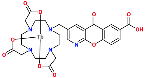 (image for) MC085433 10-Oxo-3-(4,7,10-tris-carboxymethyl-1,4,7,10tetraaza-cyclododec-1-ylmethyl)-10H-9-oxa-1-aza-anthracene-6-carboxylic acid terbium complex